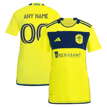 Nashville SC Women's 2024 The 615 Kit Replica Custom Jersey - Yellow