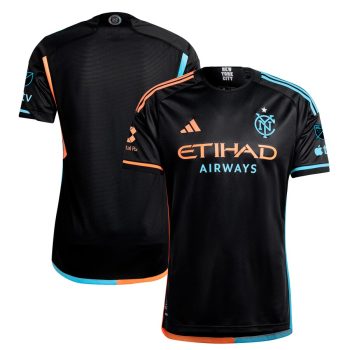 New York City FC 2024 24/7 Kit Jersey Black