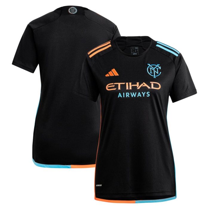 New York City FC Women's 2024 24/7 Kit Replica Jersey Black