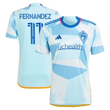 Omir Fernandez Colorado Rapids 2024 New Day Kit Replica Player Jersey - Light Blue