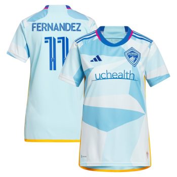 Omir Fernandez Colorado Rapids Women's 2024 New Day Kit Replica Player Jersey - Light Blue