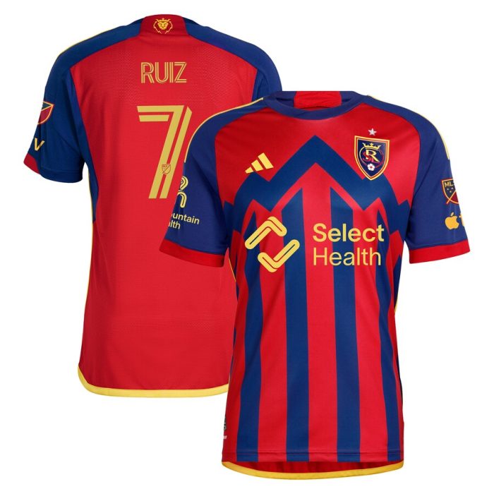 Pablo Ruiz Real Salt Lake 2024 Peak Utah Player Jersey Red