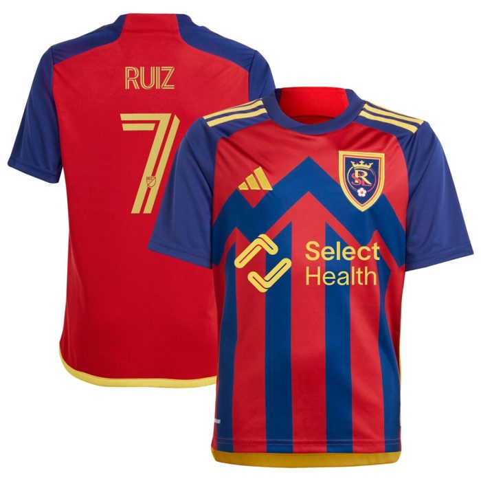 Pablo Ruiz Real Salt Lake Youth 2024 Peak Utah Replica Player Jersey Red