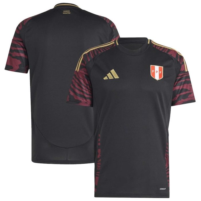 Peru National Team 2024 Away Men Jersey - Black