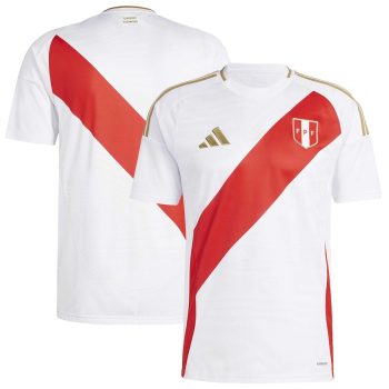 Peru National Team 2024 Home Men Jersey - White