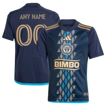 Philadelphia Union Youth 2024 The XV Kit Replica Custom Jersey Navy