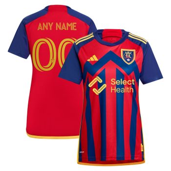 Real Salt Lake Women's 2024 Peak Utah Replica Custom Jersey Red