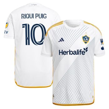 Riqui Puig LA Galaxy 2024 Angeleno Kit Player Jersey - White