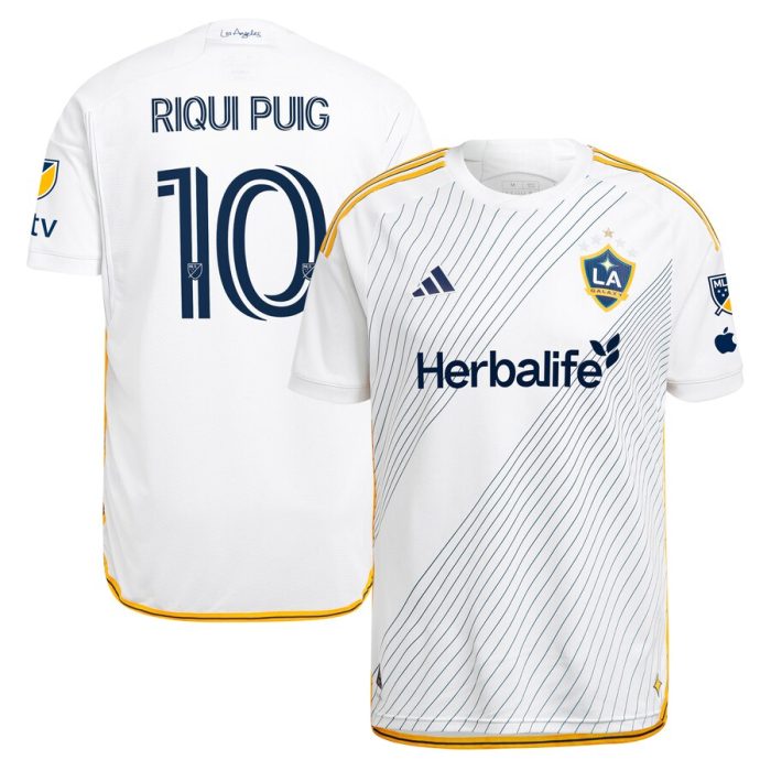 Riqui Puig LA Galaxy 2024 Angeleno Kit Player Jersey - White