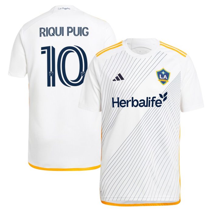 Riqui Puig LA Galaxy 2024 Angeleno Kit Replica Player Jersey - White