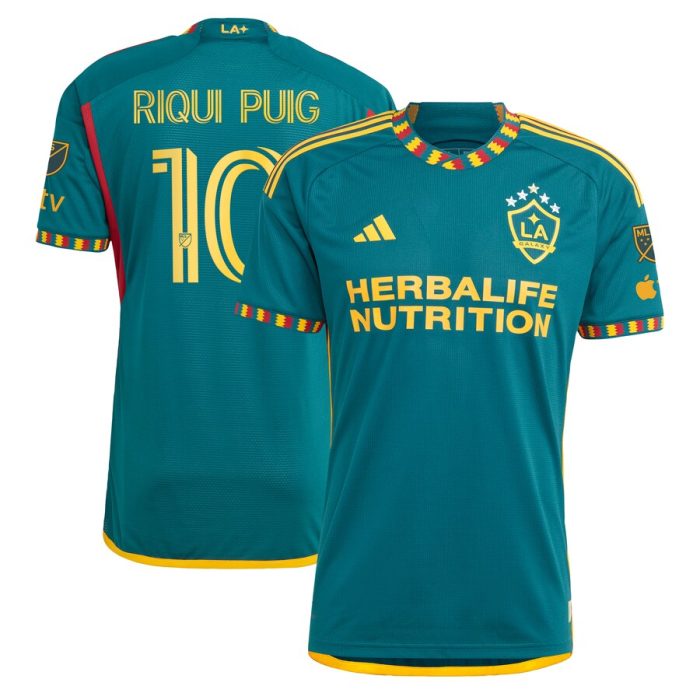 Riqui Puig LA Galaxy 2024 LA Kit Player Jersey - Green