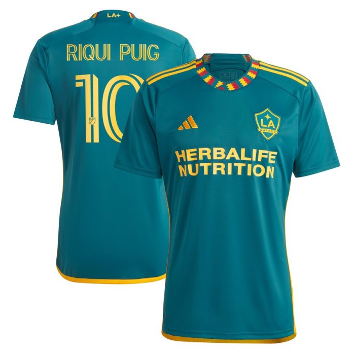 Riqui Puig LA Galaxy 2024 LA Kit Replica Player Jersey - Green