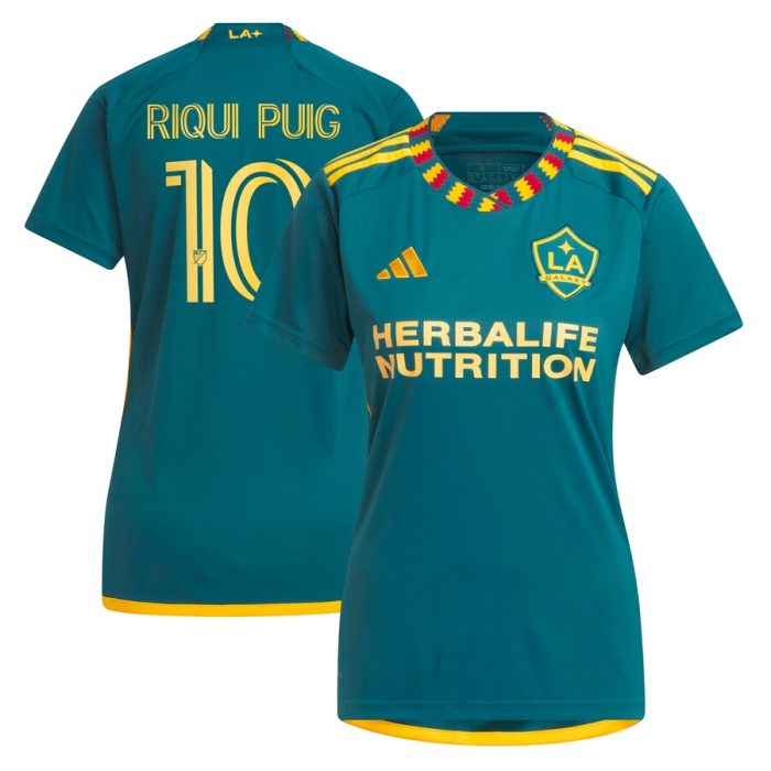 Riqui Puig LA Galaxy Women's 2024 LA Kit Replica Player Jersey - Green