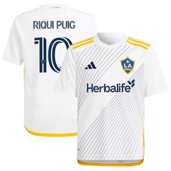 Riqui Puig LA Galaxy Youth 2024 Angeleno Kit Replica Player Jersey - White