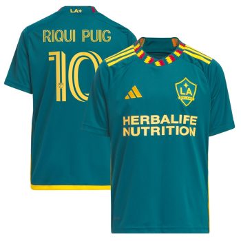 Riqui Puig LA Galaxy Youth 2024 LA Kit Replica Player Jersey - Green