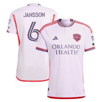 Robin Jansson Orlando City SC 2024 Legacy Kit Player Jersey Purple