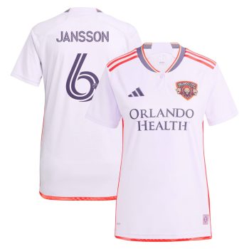 Robin Jansson Orlando City SC Women's 2024 Legacy Kit Replica Player Jersey Purple