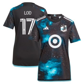 Robin Lod Minnesota United FC Women's 2024 Starry Night Replica Player Jersey - Black