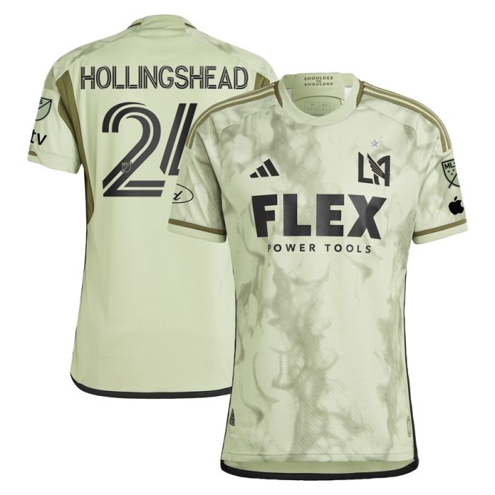 Ryan Hollingshead LAFC 2024 Smokescreen Player Jersey - Green