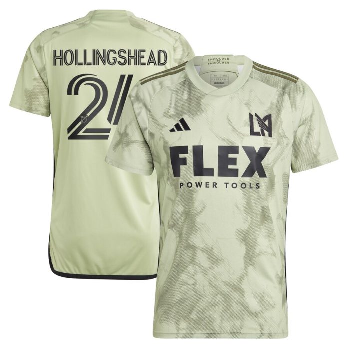 Ryan Hollingshead LAFC 2024 Smokescreen Replica Player Jersey - Green