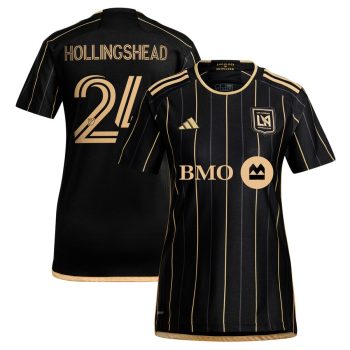 Ryan Hollingshead LAFC Women's 2024 Primary Replica Player Jersey - Black