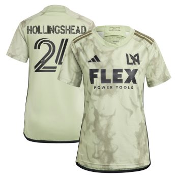 Ryan Hollingshead LAFC Women's 2024 Smokescreen Replica Player Jersey - Green