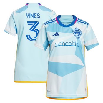 Sam Vines Colorado Rapids Women's 2024 New Day Kit Replica Player Jersey - Light Blue