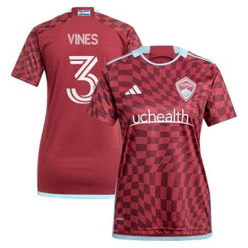 Sam Vines Colorado Rapids Women's 2024 One Flag Kit Replica Player Jersey - Burgundy