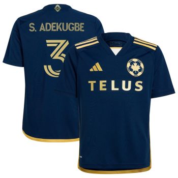 Samuel Adekugbe Vancouver Whitecaps FC Youth 2024 The 50 Replica Player Jersey - Navy