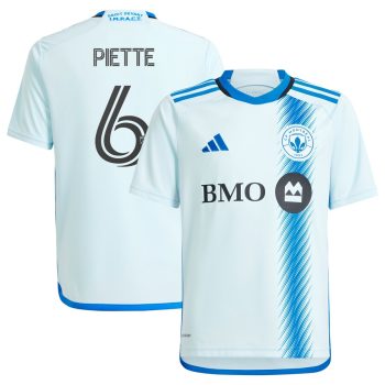 Samuel Piette CF Montreal Youth 2024 La Main Replica Player Jersey Light Blue