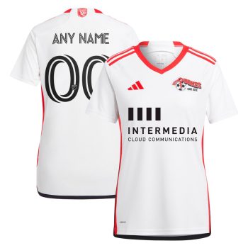 San Jose Earthquakes Women's 2024 The 50 Kit Replica Custom Jersey - White