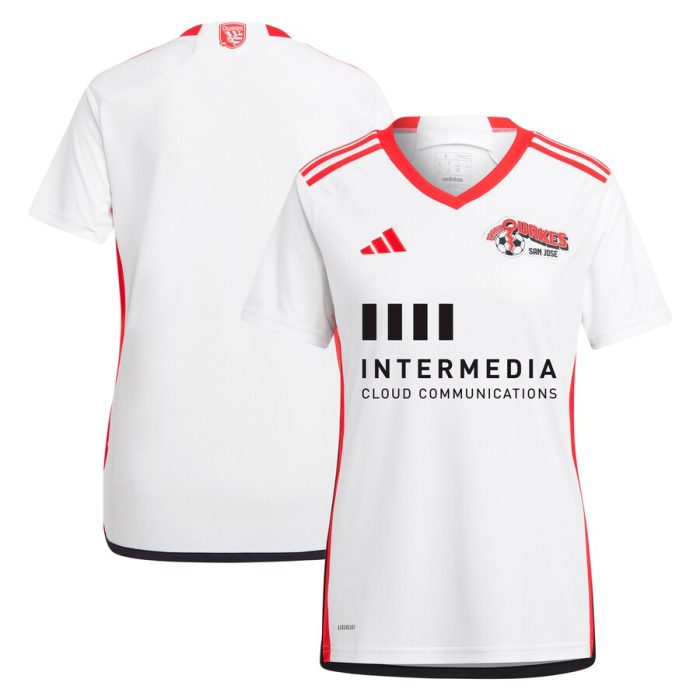 San Jose Earthquakes Women's 2024 The 50 Kit Replica Jersey - White