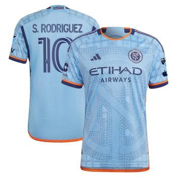 Santiago Rodriguez New York City FC 2024 The Interboro Kit Player Jersey - Sky Blue