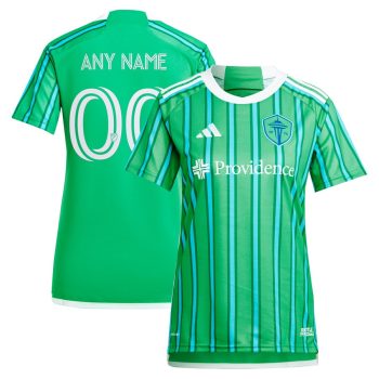 Seattle Sounders FC Women's 2024 The Anniversary Kit Replica Custom Jersey Green