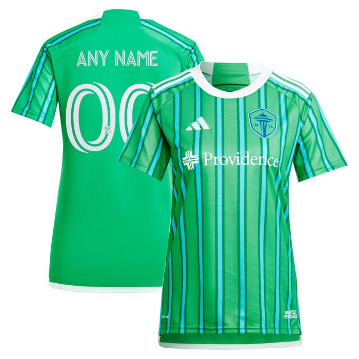 Seattle Sounders FC Women's 2024 The Anniversary Kit Replica Custom Jersey Green