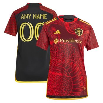 Seattle Sounders FC Women's 2024 The Bruce Lee Kit Replica Custom Jersey Red