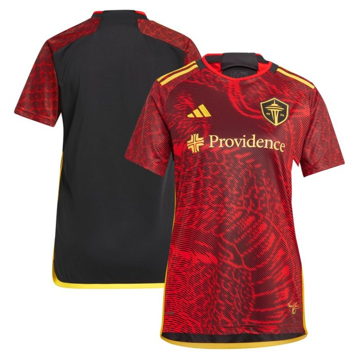 Seattle Sounders FC Women's 2024 The Bruce Lee Kit Replica Jersey Red