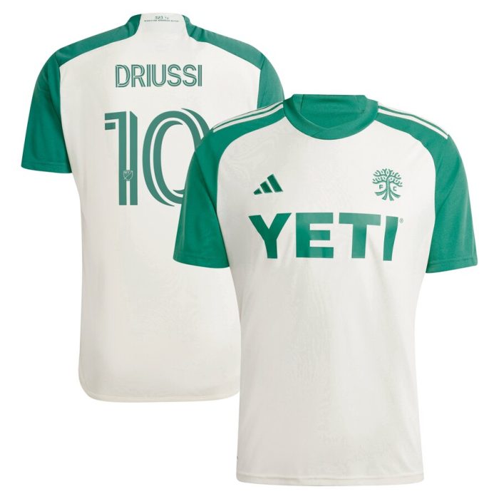 Sebastian Driussi Austin FC 2024 The Armadillo Kit Replica Player Jersey Tan