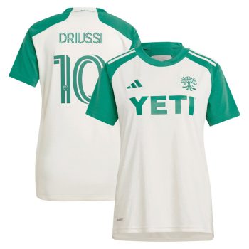 Sebastian Driussi Austin FC Women's 2024 The Armadillo Kit Replica Player Jersey Tan