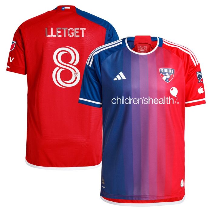 Sebastian Lletget FC Dallas 2024 After Burner Player Jersey Navy