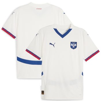 Serbia National Team 2024 Away Men Jersey - White
