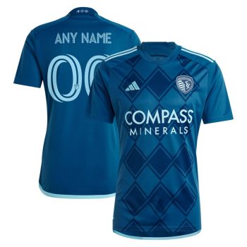 Sporting Kansas City 2024 Diamonds Our Forever Replica Custom Jersey Navy