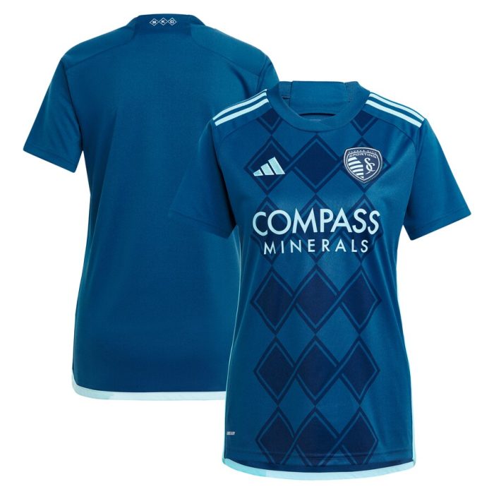 Sporting Kansas City Women's 2024 Diamonds Our Forever Replica Jersey Navy