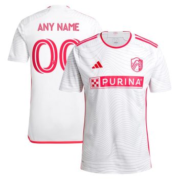 St. Louis City SC 2024 The Confluence Kit Replica Custom Jersey - White