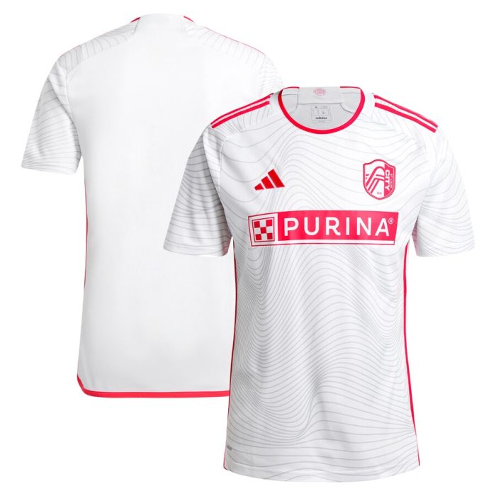 St. Louis City SC 2024 The Confluence Kit Replica Jersey - White