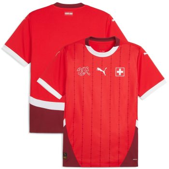 Switzerland National Team 2024 Home Men Jersey - Red