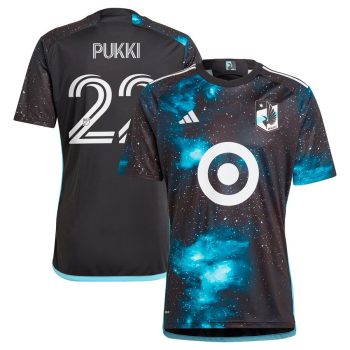 Teemu Pukki Minnesota United FC 2024 Starry Night Replica Player Jersey - Black