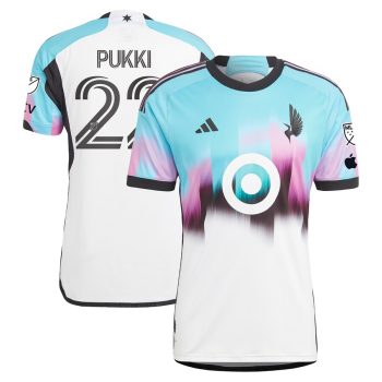 Teemu Pukki Minnesota United FC 2024 The Northern Lights Kit Player Jersey - White