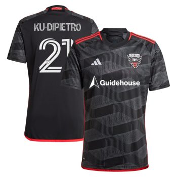 Theodore Ku-Dipietro D.C. United 2024 The Icon Kit Replica Player Jersey Black