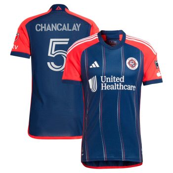 Tomas Chancalay New England Revolution 2024 Boston Tea Party Player Jersey Navy